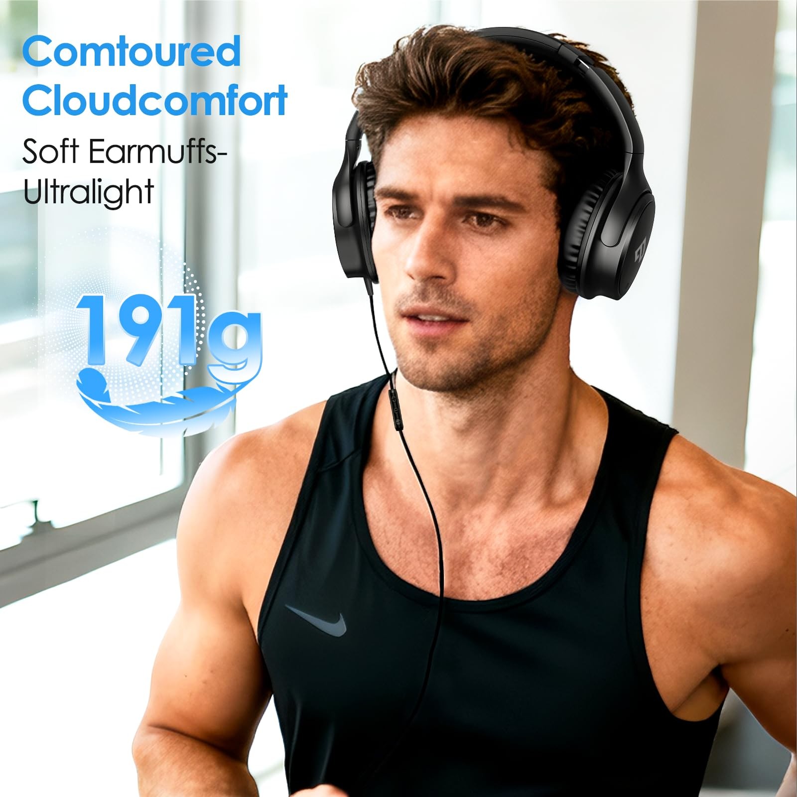 USB C Headphones Kids Wired Headphones for Adults with Microphone