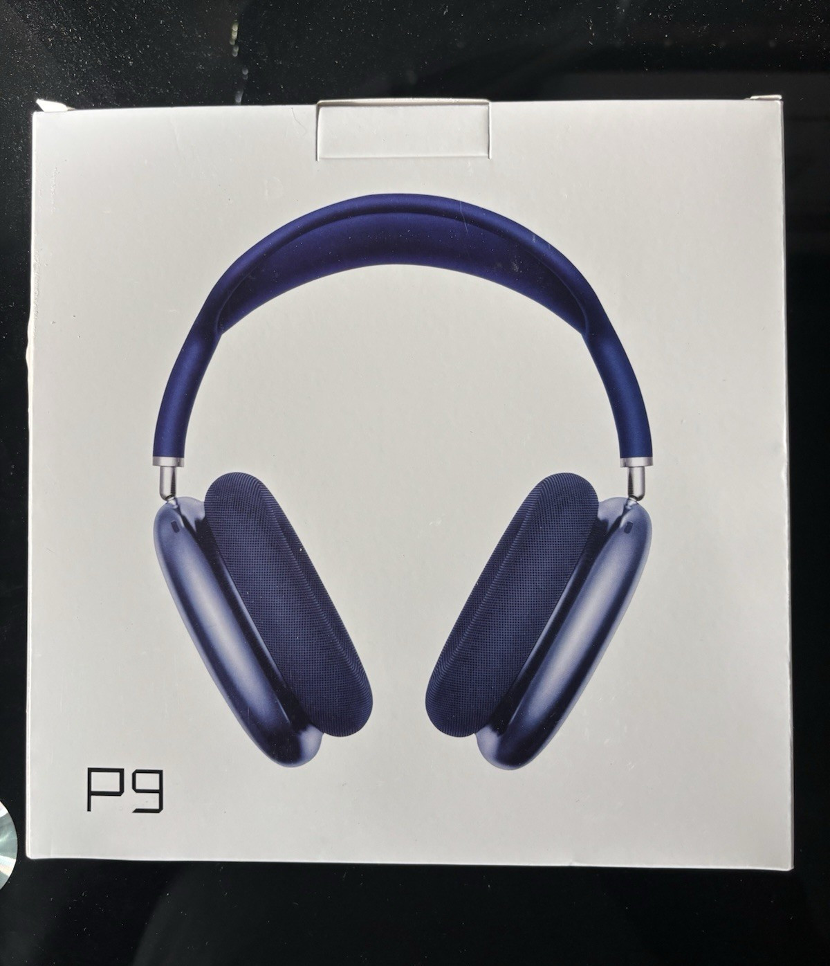 P9 ProMax Blue Over-Ear Headband Headphones 50mm Drivers Double Earpieces