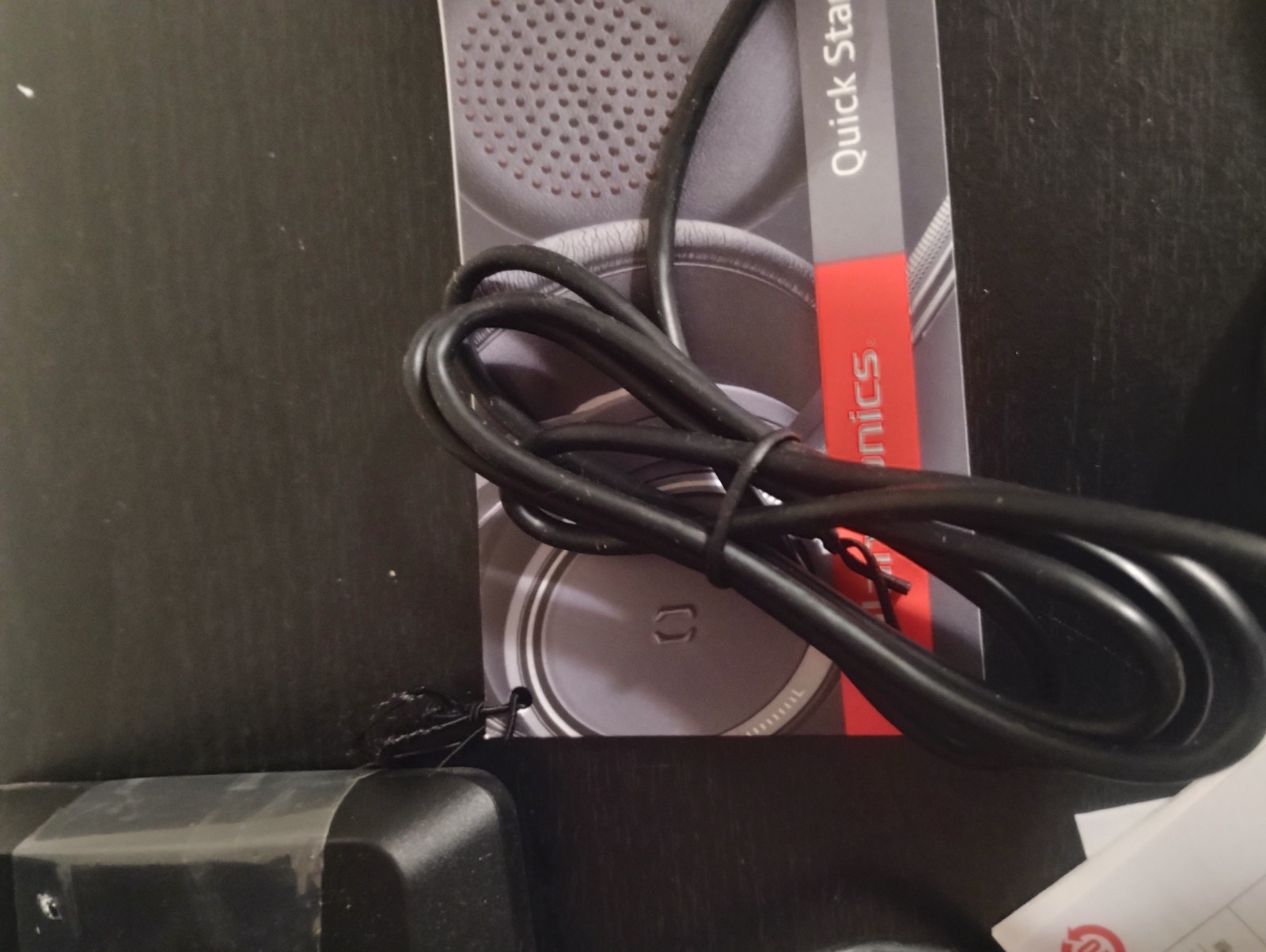 Poly Plantronics Voyager Focus UC B825-M Bluetooth Headset (No Dongle)Never Used