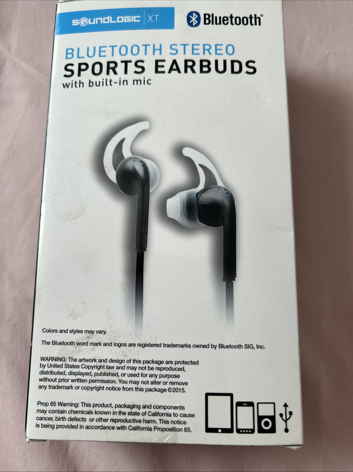 soundlogic xt headphones Bluetooth Built In Mic