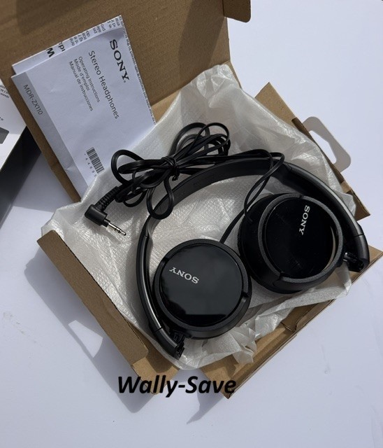 Sony MDR-ZX110 Headphones Stereo Extra Bass Monitor Over-Head Headphone Wired