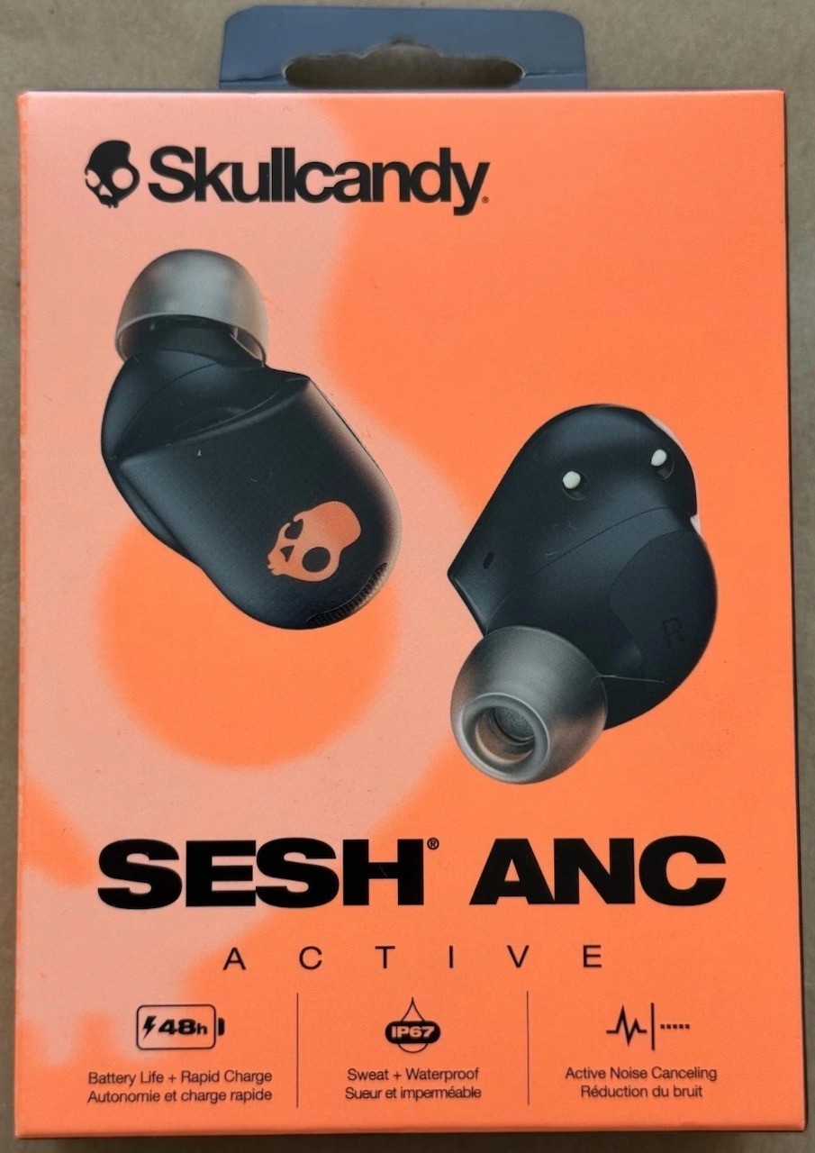 Skullcandy Sesh ANC In Ear Wireless Headphones – Black