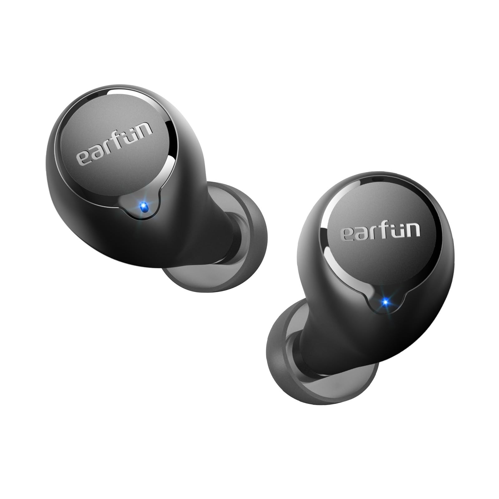 EarFun Free 2S Wireless Earbuds, [Upgraded Version] Bluetooth Small, Black