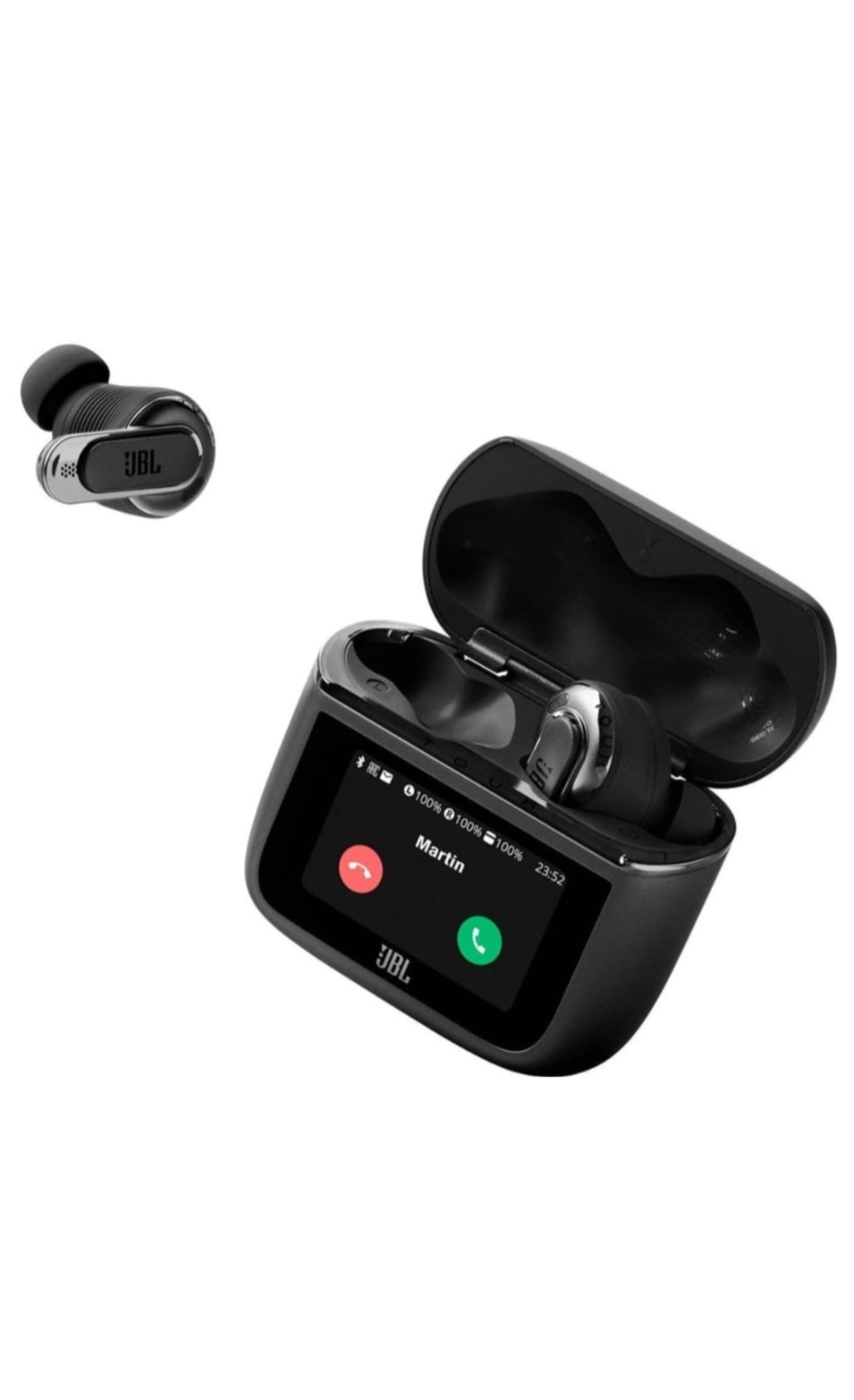 JBL Tour Pro 3 Noise Cancelling Earbuds (color: Black) Smart Charging Case