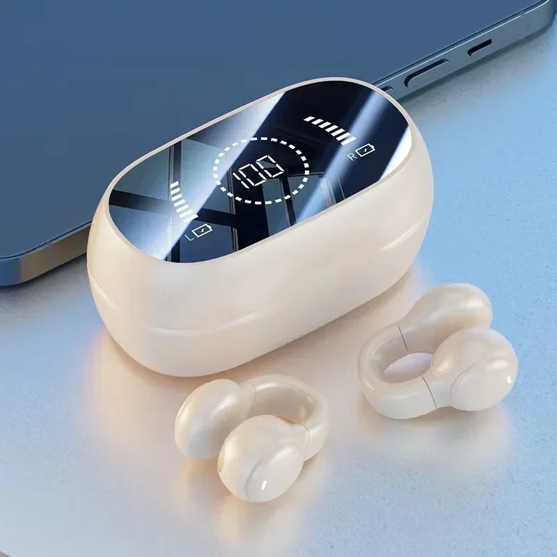 M47 Wireless Earbuds Ear Clips Bluetooth Sport Buds With Charging Case