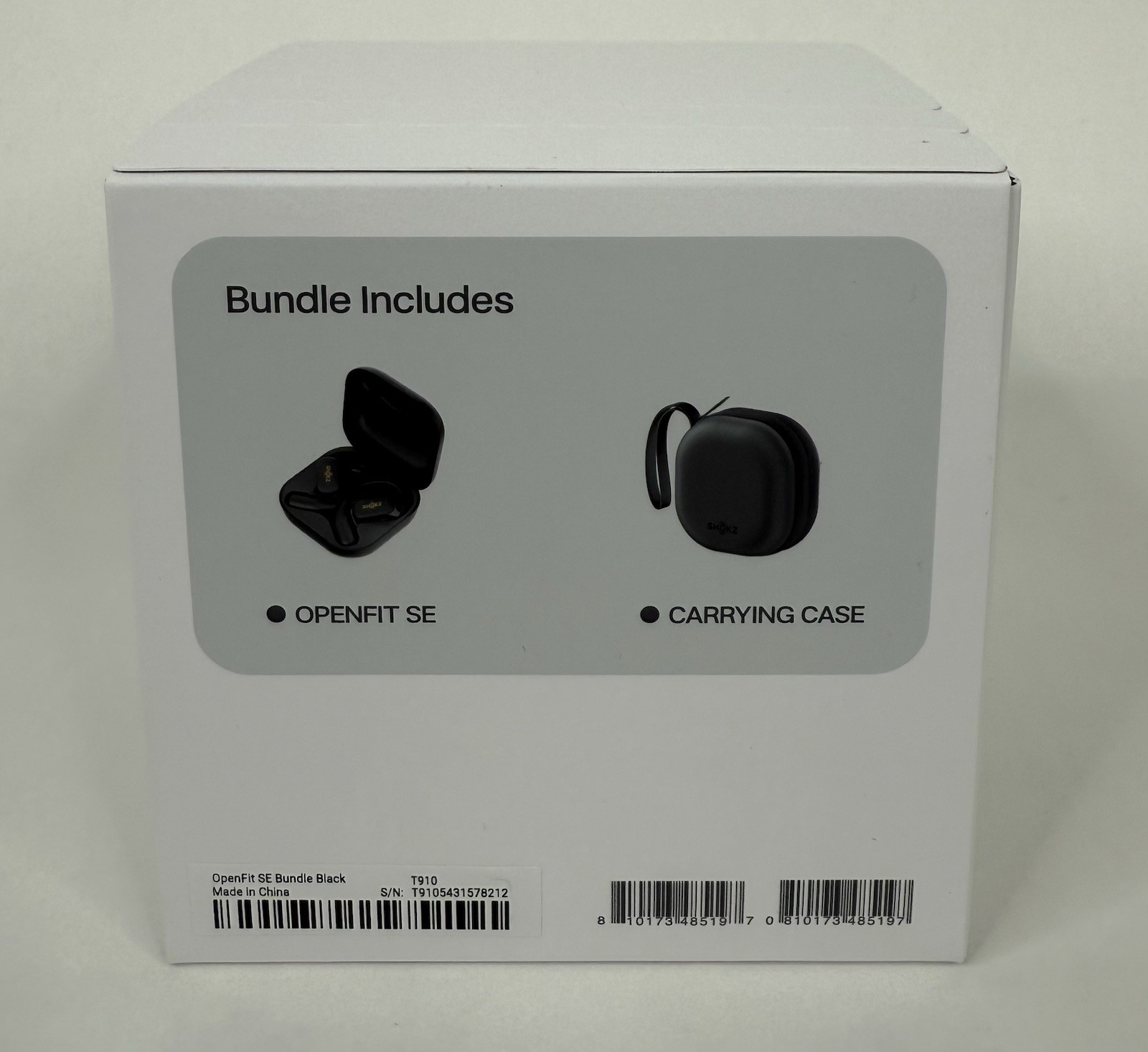 Shokz OpenFit SE, bundle Open-Ear True Wireless Earbuds [Brand New & Sealed]