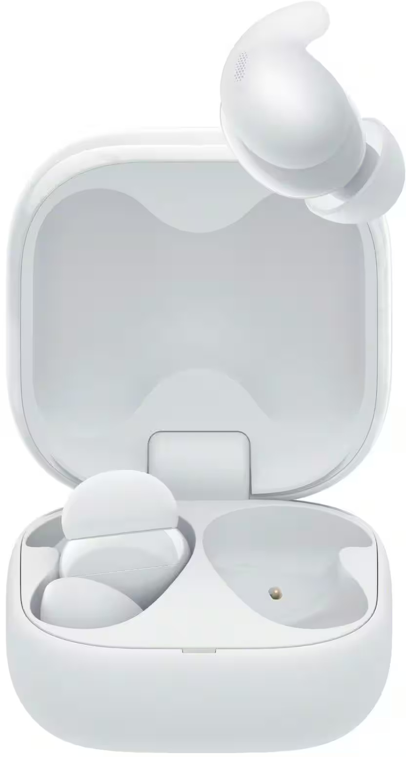 Sony – LinkBuds Fit True Wireless Noise Canceling Earbuds – White