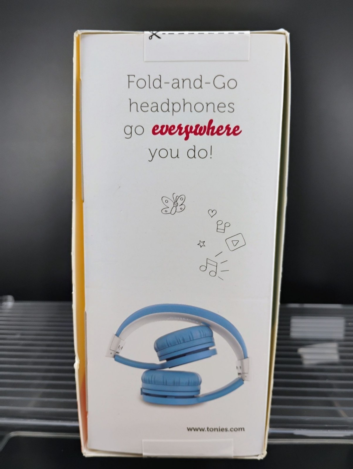 Tonies Kids Headphones Adjustable Safe Volume Control Ages 3+