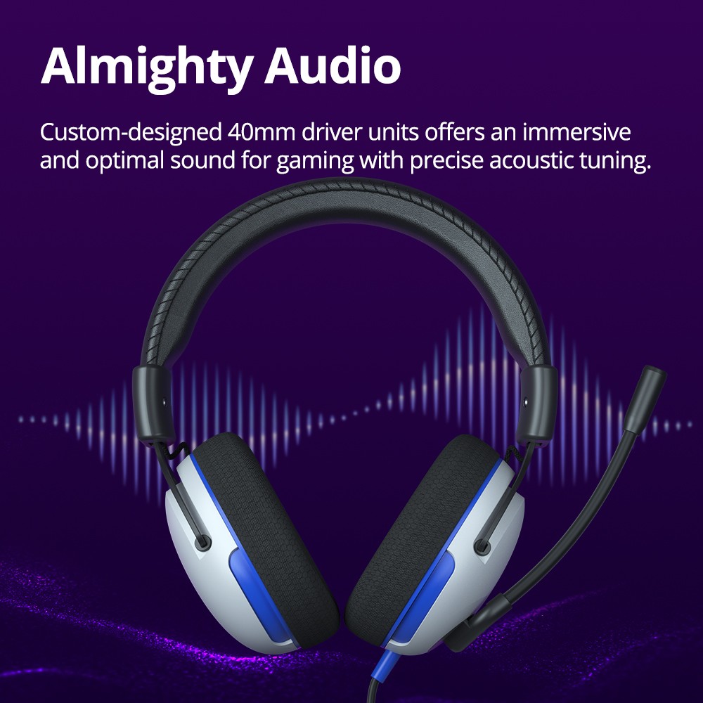 Tronsmart G10 Wired Gaming Headset & Headphones for PC,PS5,PS4,Nintendo Switch