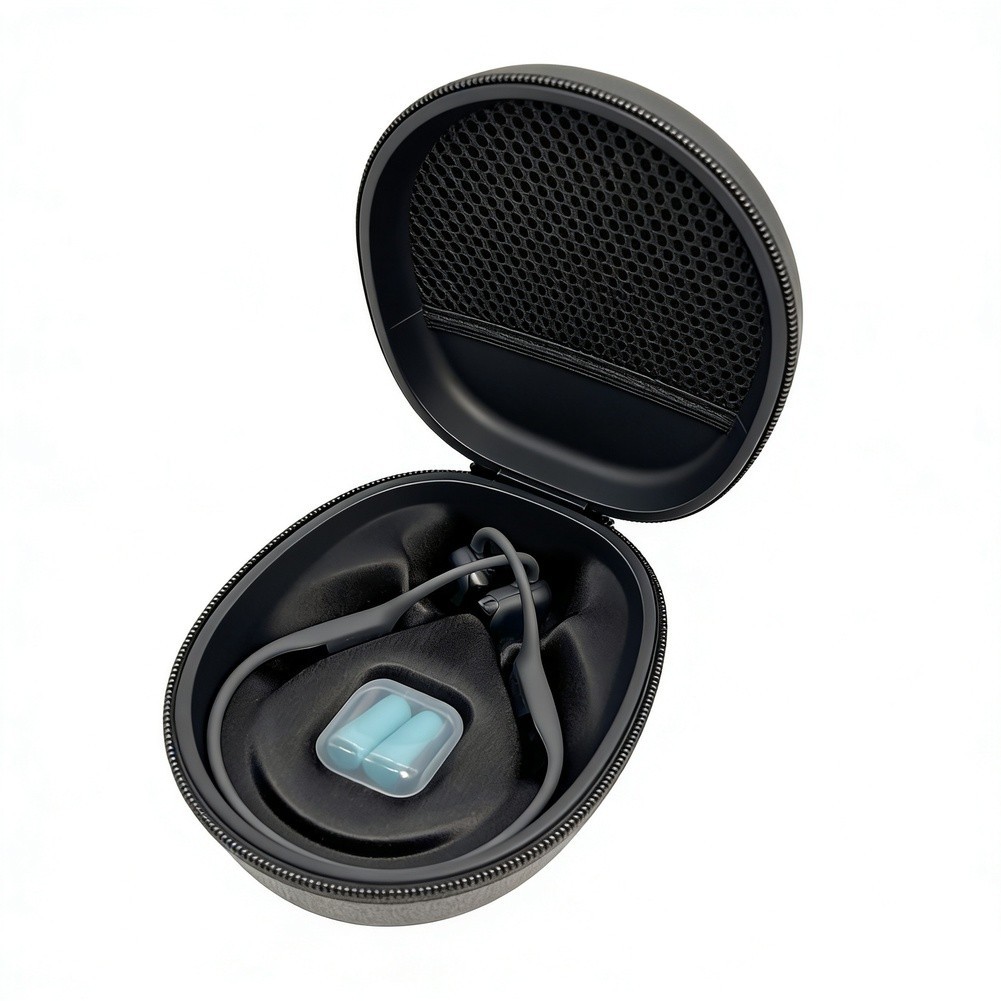 Protective EVA Case for Shokz AS600 650 700 Headphones with Mesh Pocket