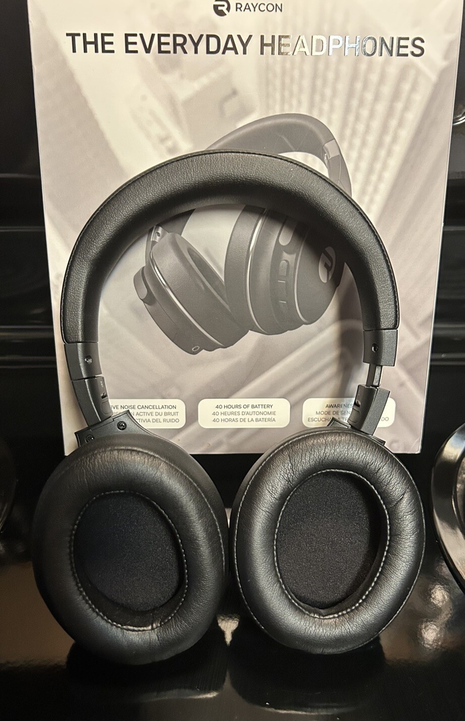 Raycon RBH820-BlK H20 Wireless Noise-Cancelling Over-the-Ear Bluetooth
