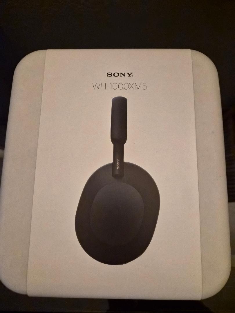 Sony WH-1000XM5 Wireless Noise Canceling Headphones- Black- Bluetooth/USB-ANC