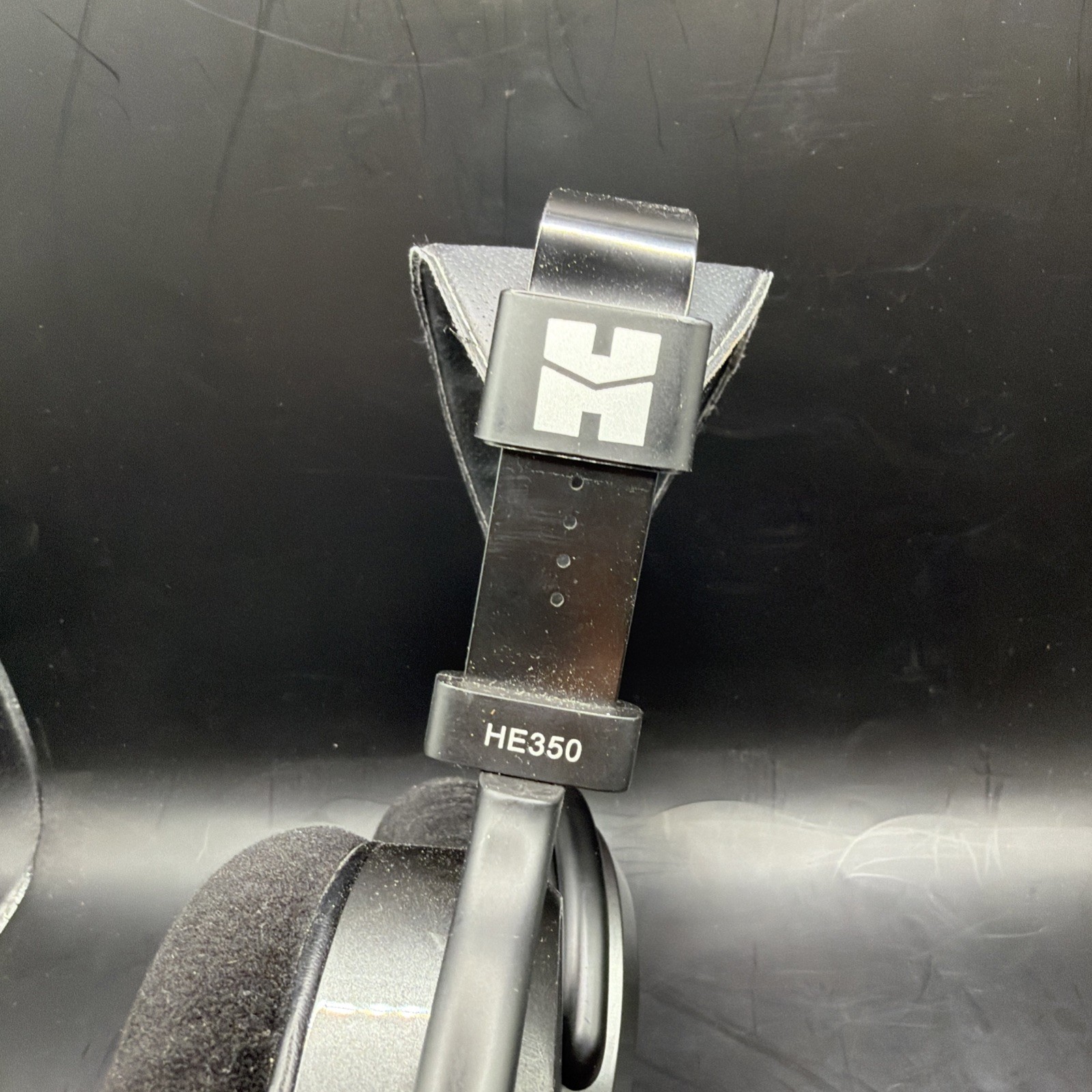 HIFIMAN Massdrop HE350 Black Studio Wired Over-Ear Headphones
