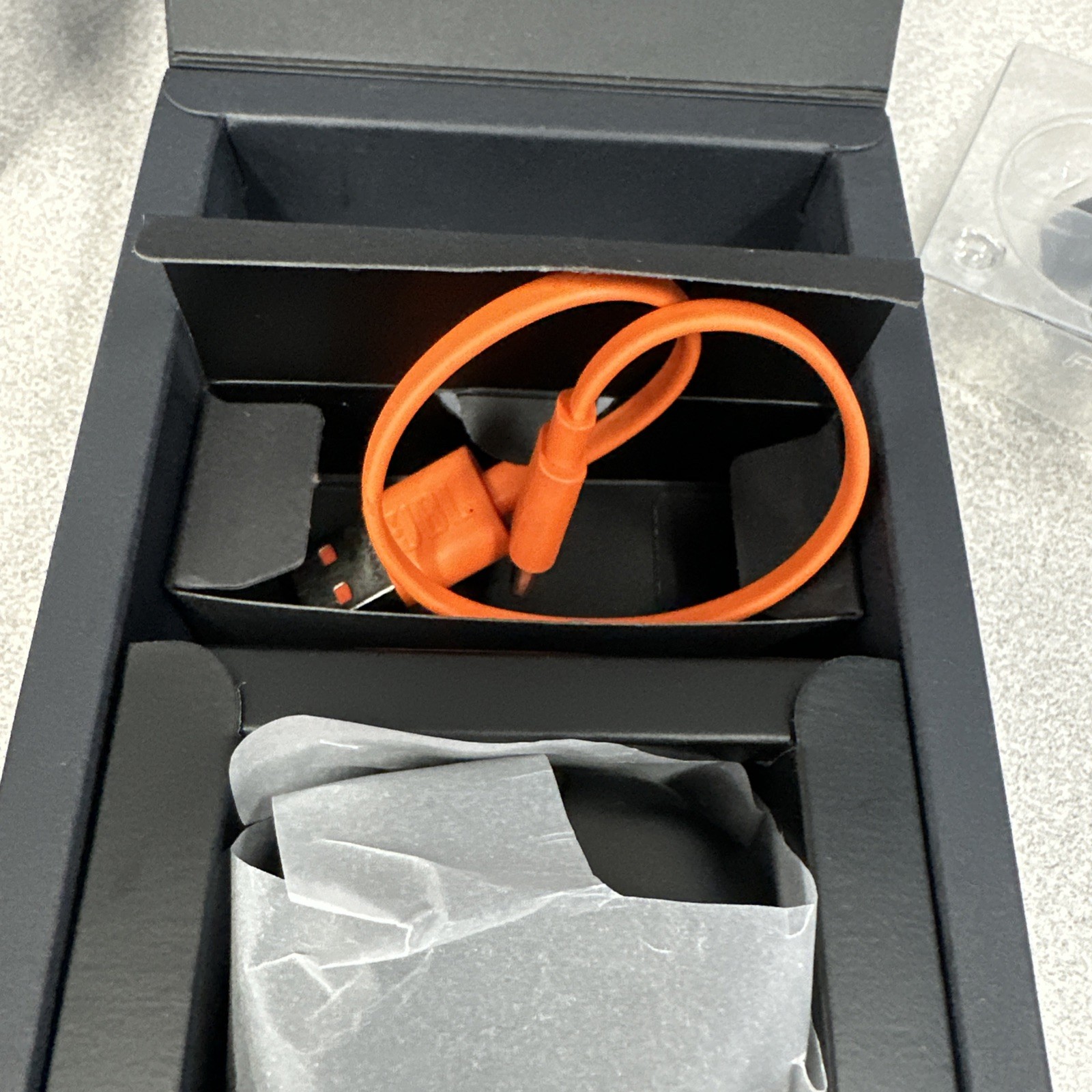 JBL Earbuds Headphones Live Flex Perfect Fit Ear Buds, Black-Open Box