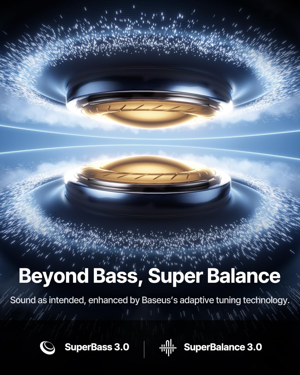 Baseus & Bose Inspire XP1, ANC Active Noise-Cancelling Earbuds, 360 Dolby, 45H