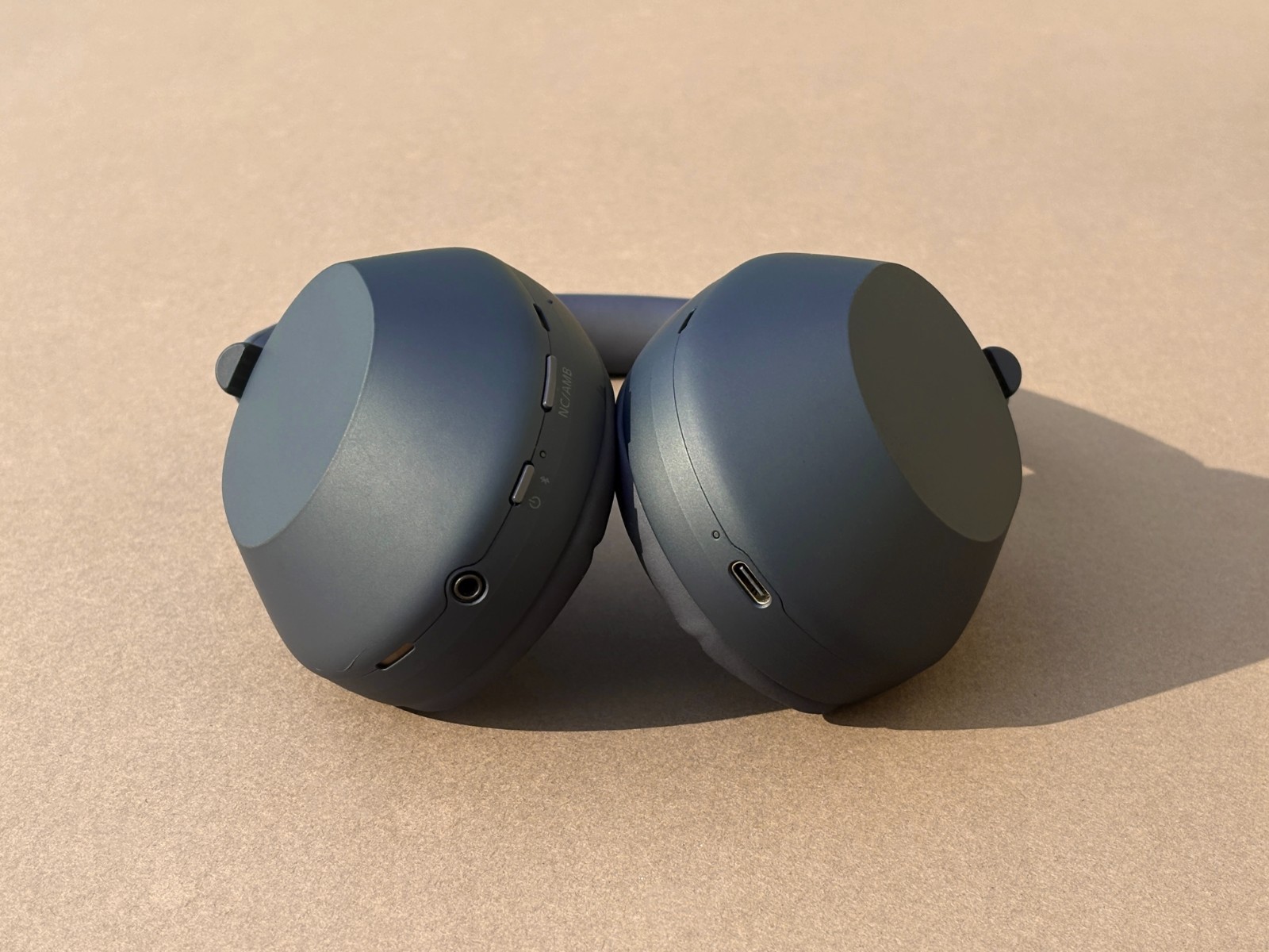 SONY WH-1000XM5 Wireless Noise Canceling Over Ear Headphones /w CASE – BLUE #VG