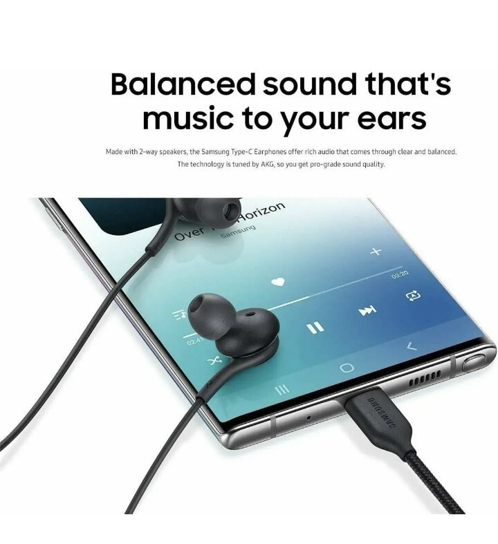 Samsung AKG Type-C Earphones For Galaxy S21/S22/Note10/11/20 Headset Headphones