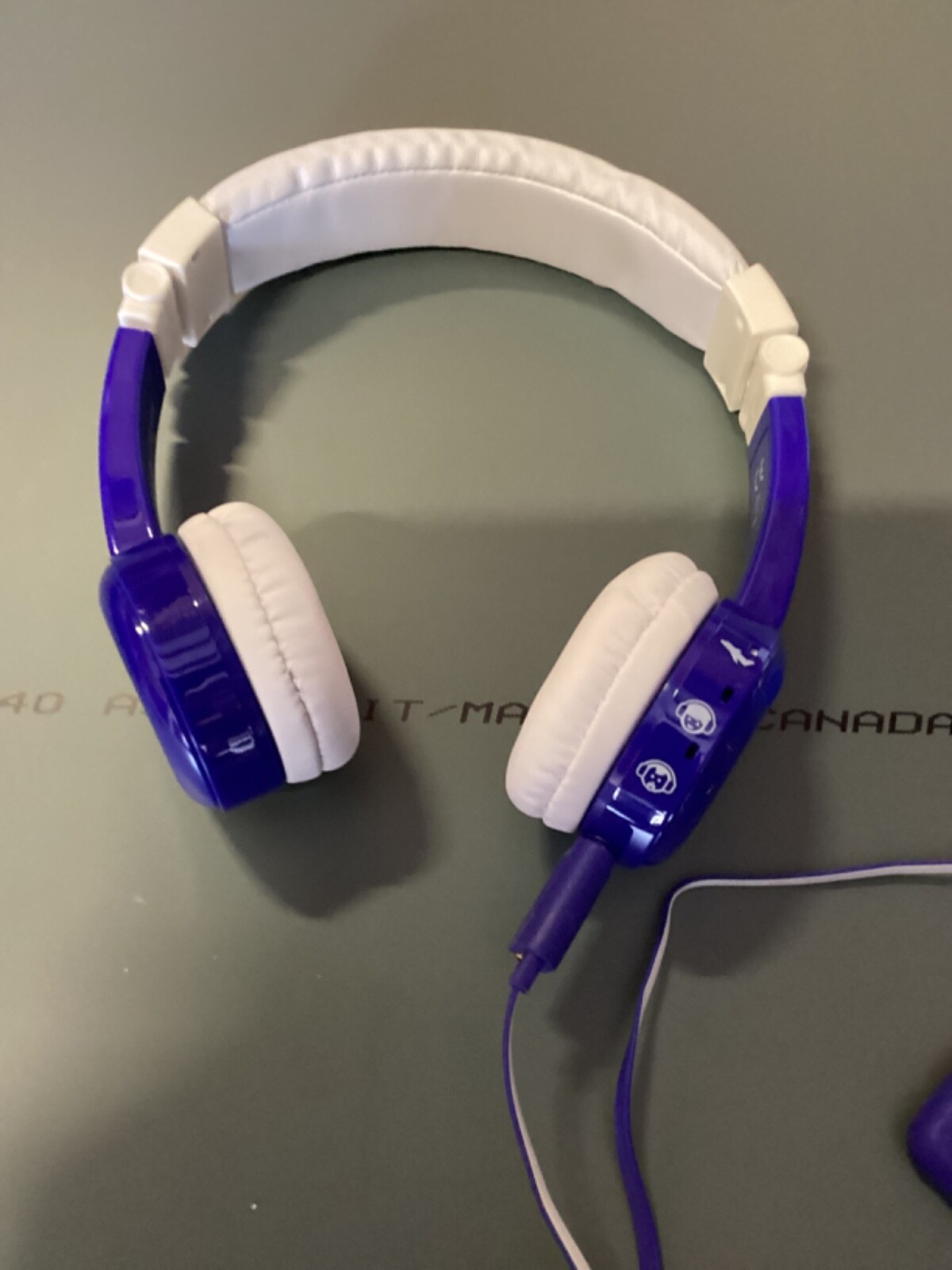 Headphones For Kids – Connect Buddy Phones Safe Audio Kids Blue Headphones