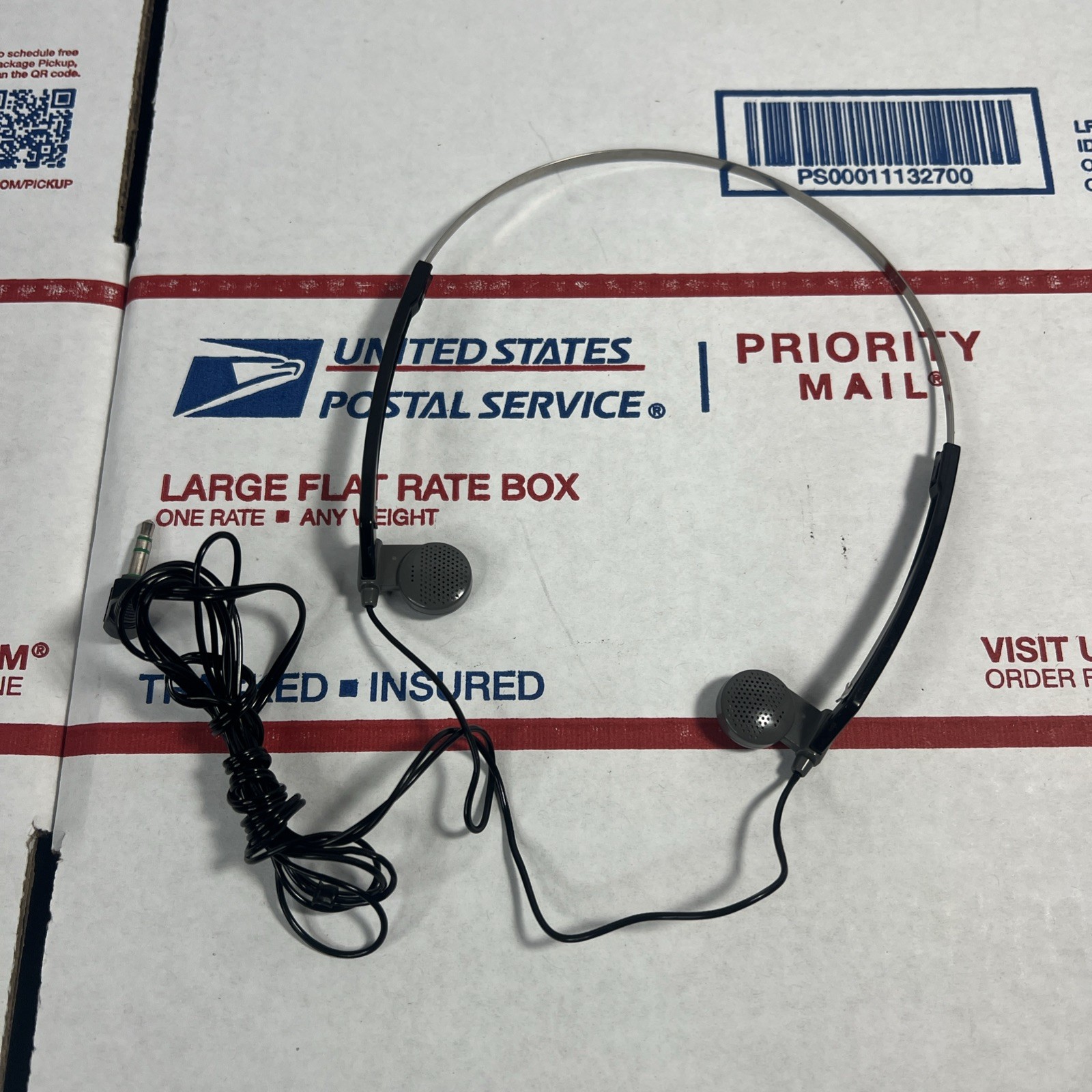 Vintage Sony Walkman Sports MDR-W10 Dynamic Stereo Headphones-SAME DAY -WARRANTY