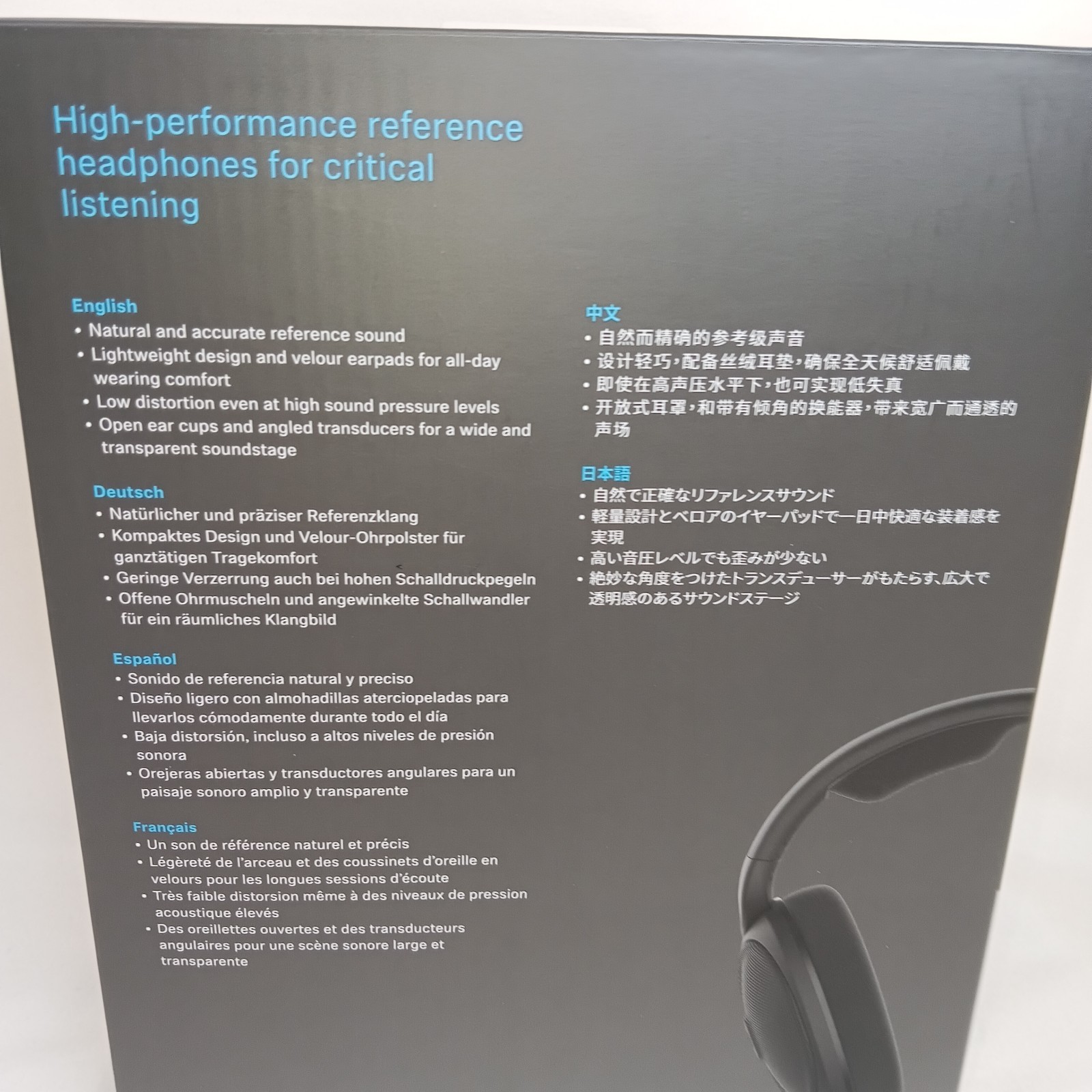 Sennheiser HD560S Over-The-Ear Audiophile Headphones Dynamic Open Type NEW