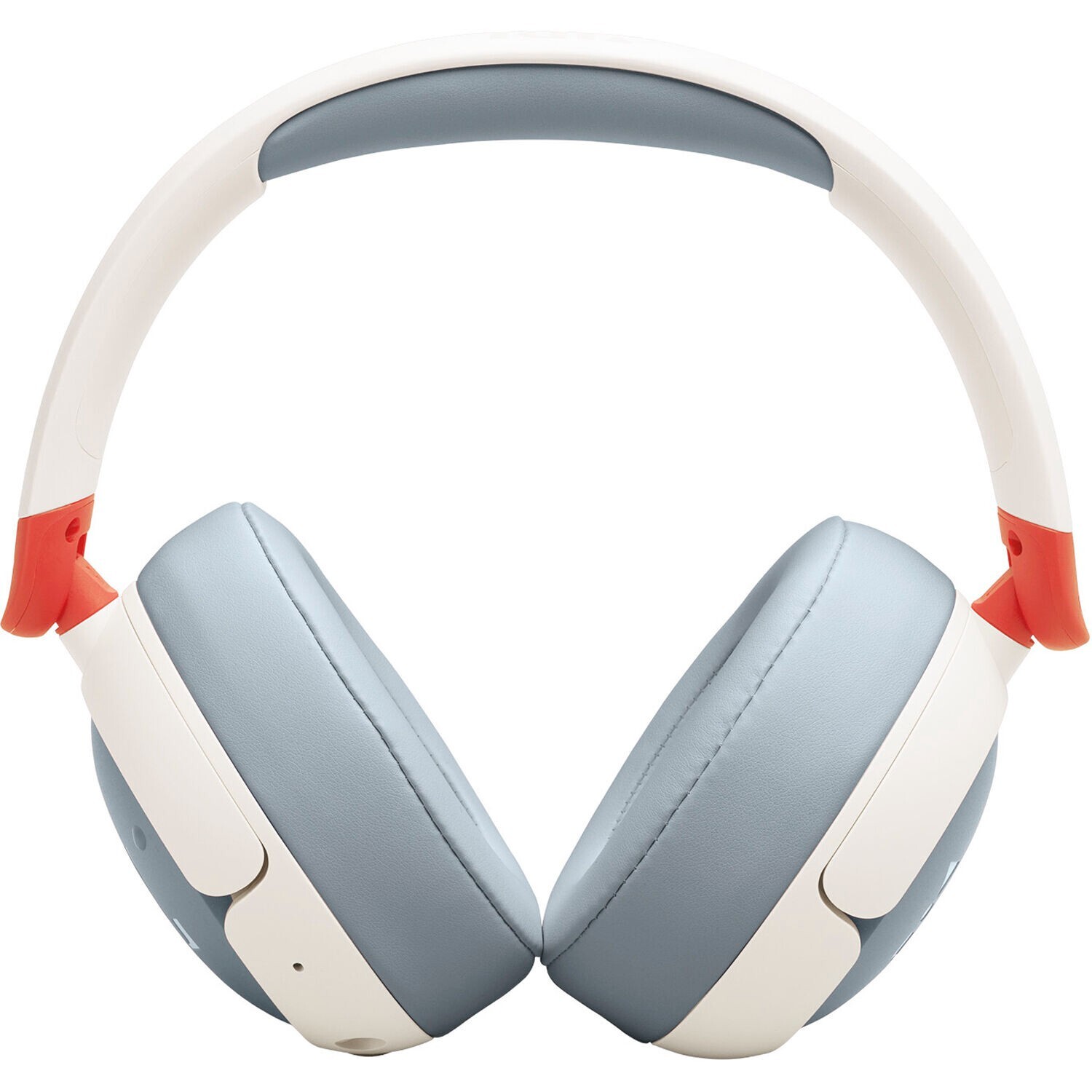 JBL Junior 470NC Noise-Canceling Bluetooth Over-Ear Headphones for Kids (White)