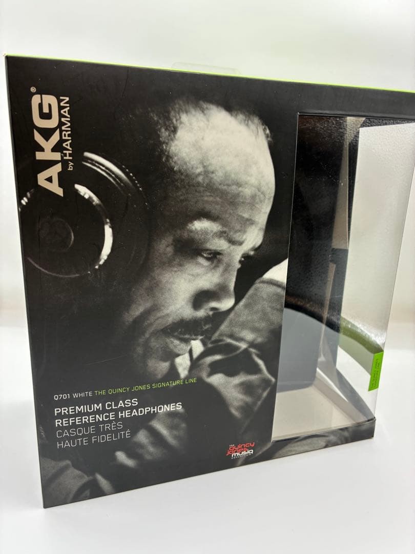 AKG Q701 Quincy Jones Signature Made in Austlia Class Open Back Headphones Green
