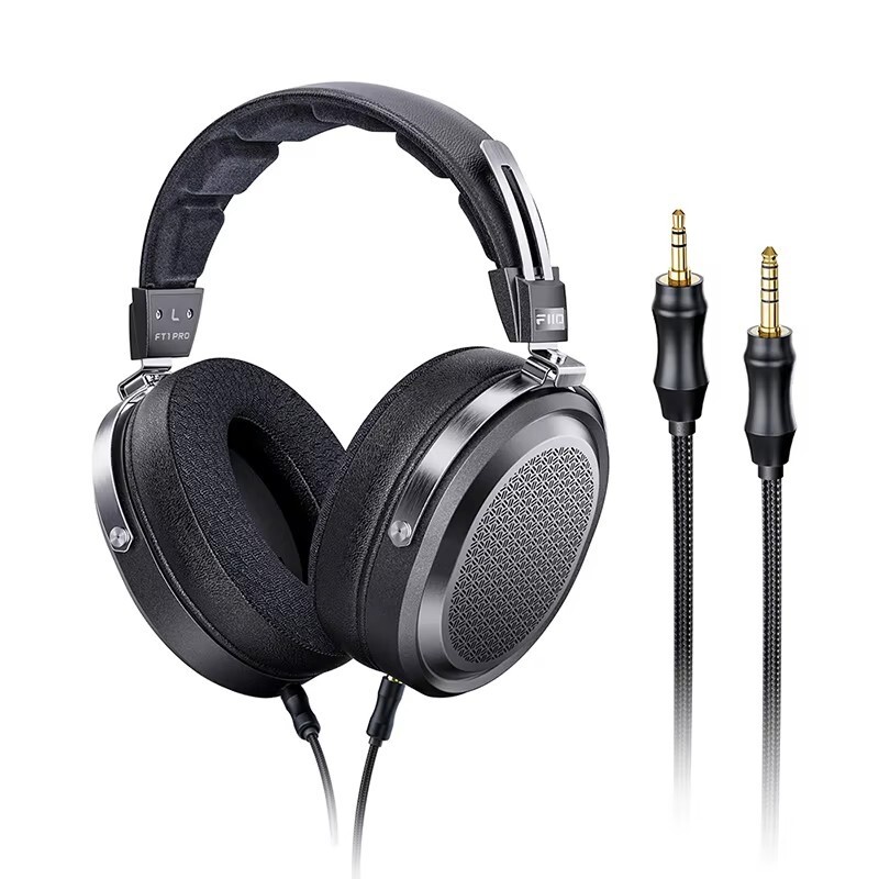 Fiio FT1 Pro Headphone Open Flat Headband Wired Hifi Headphones 1μm Ultra-slim