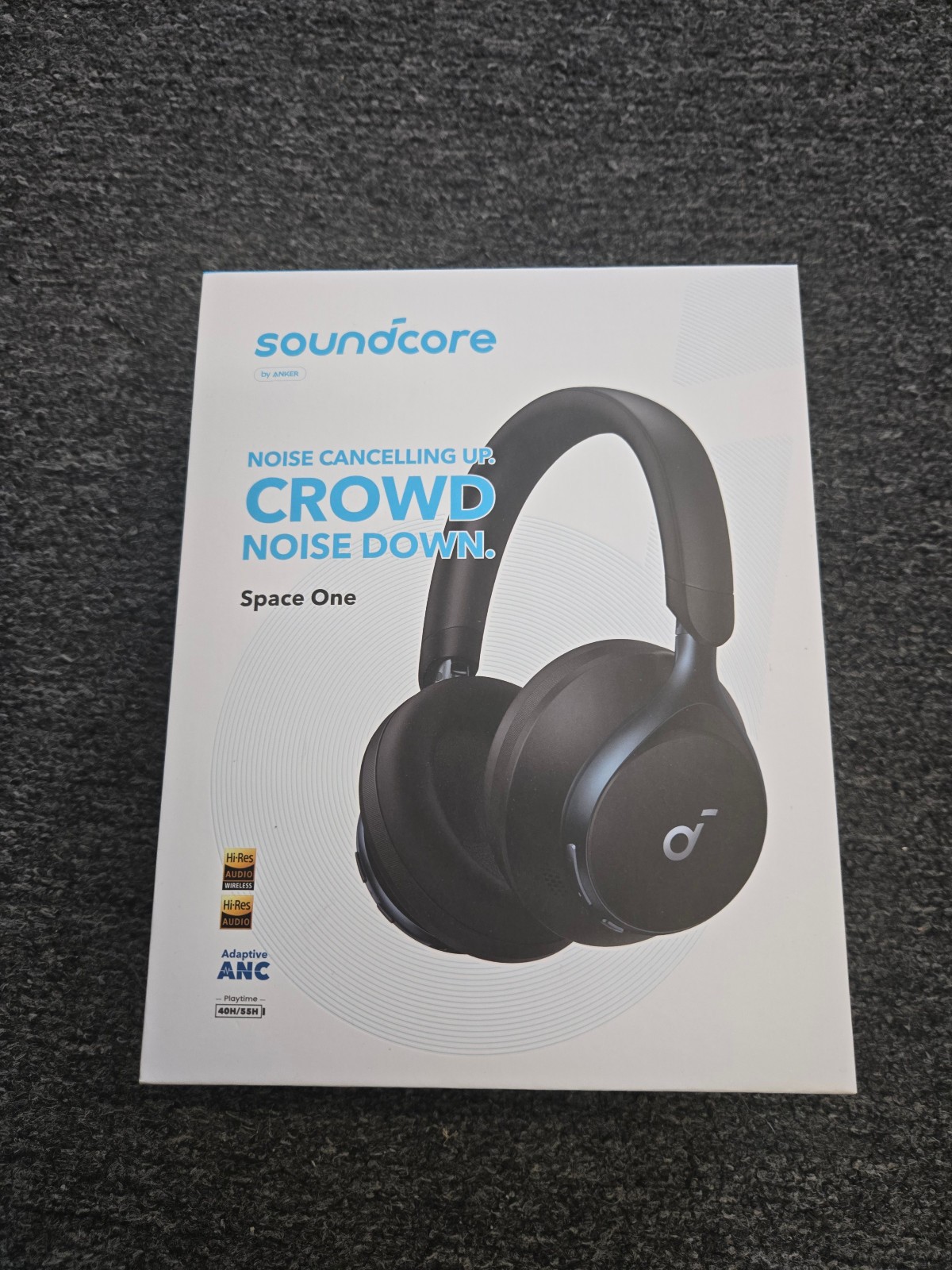Soundcore Space One Wireless Bluetooth Headphones 40H