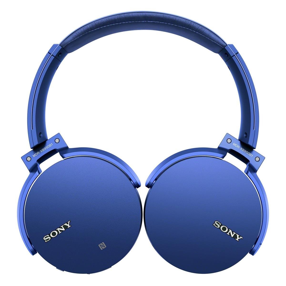 Sony MDR-XB950B1 Extra Bass Bluetooth Wireless Over-Ear Headphones Blue