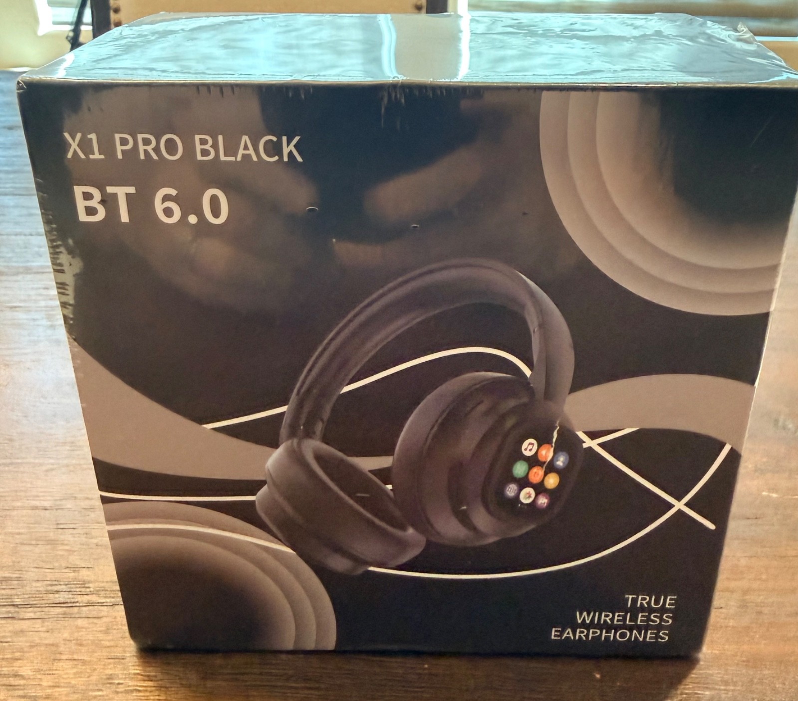 NEW X1 Pro Black Wireless Headphones BT6.0