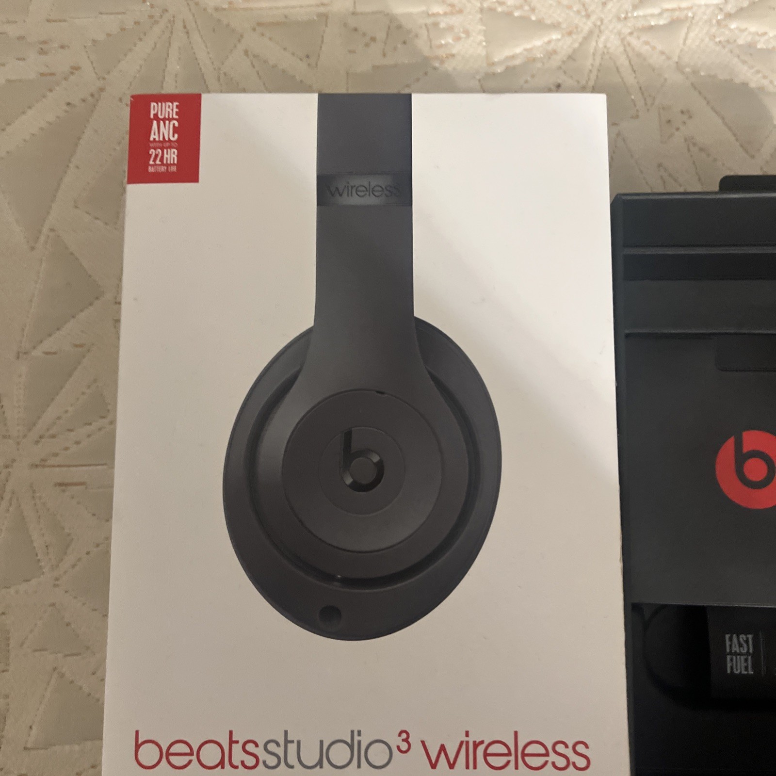 EMPTY BOX Beats Studio 2 Matte Black Wireless Bluetooth Headphones B0501