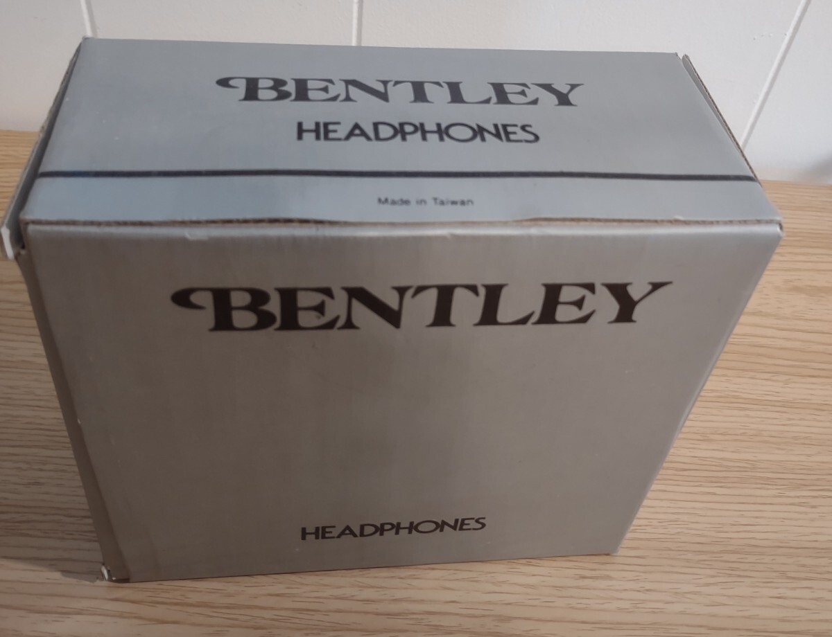 Vintage Bentley Stereo Cushion Headphones Over The Ear Taiwan