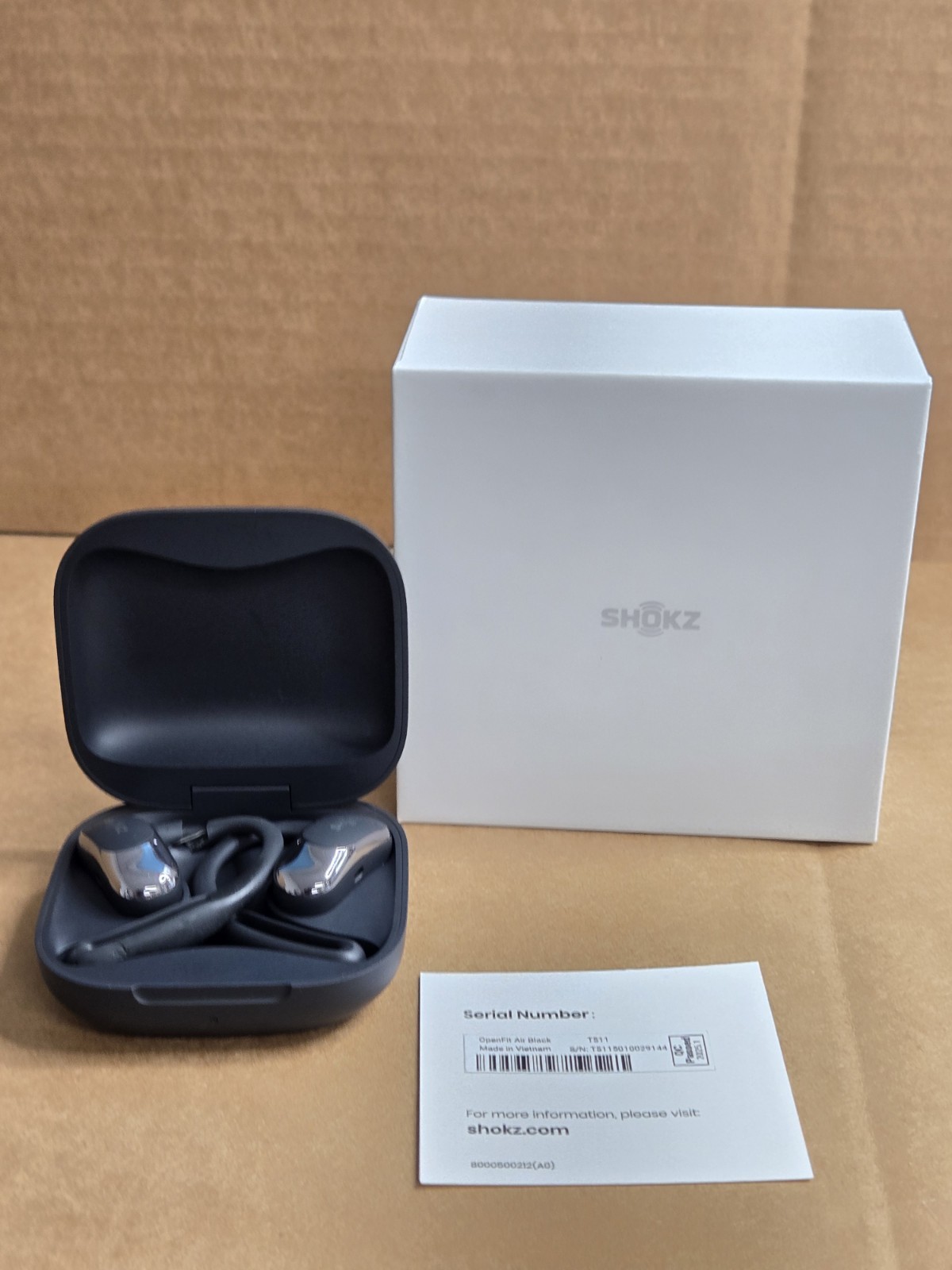 Shokz – OpenFit Air Open-Ear True Wireless Earbuds – Read Left EB BROKE