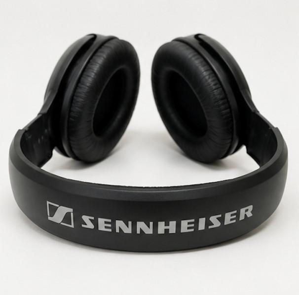 Sennheiser HD 206 Wired Over-Ear Closed Back Headphones Black 3.5mm Audio Jack