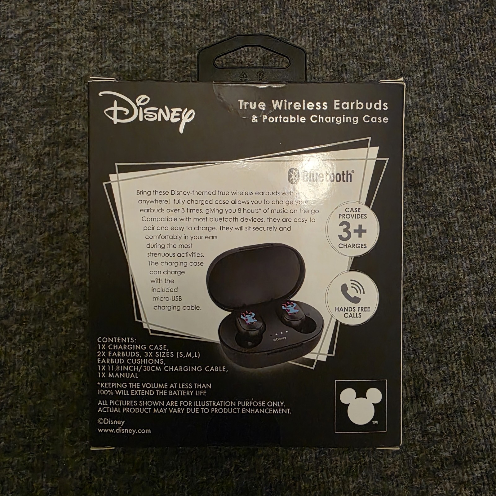 2025 iJoy | Disney STITCH Drop the Beat True Wireless Earbuds & Charging Case