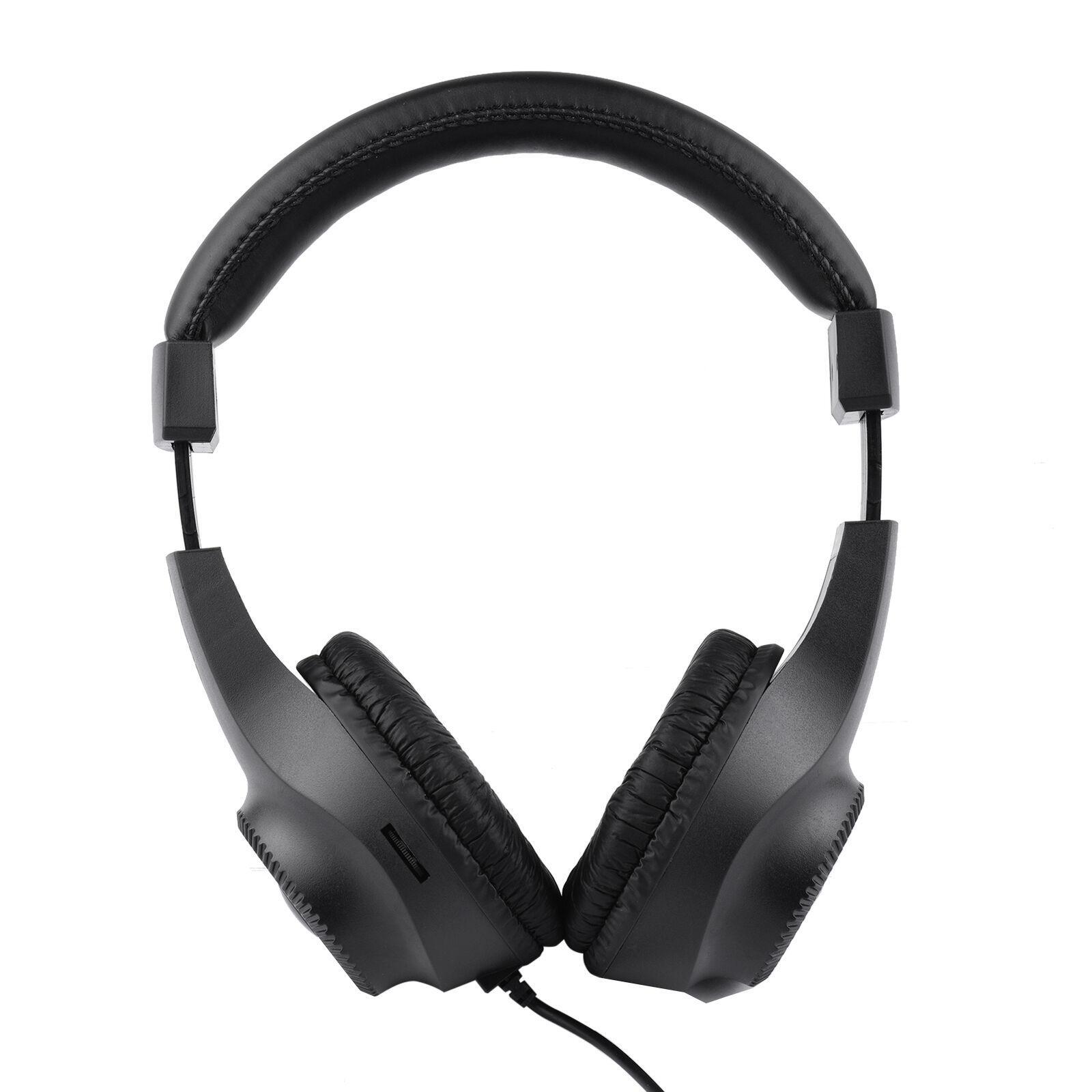 Wired Monitor Headphone Over Ear Headset for Guitar Amplifier Electric Piano
