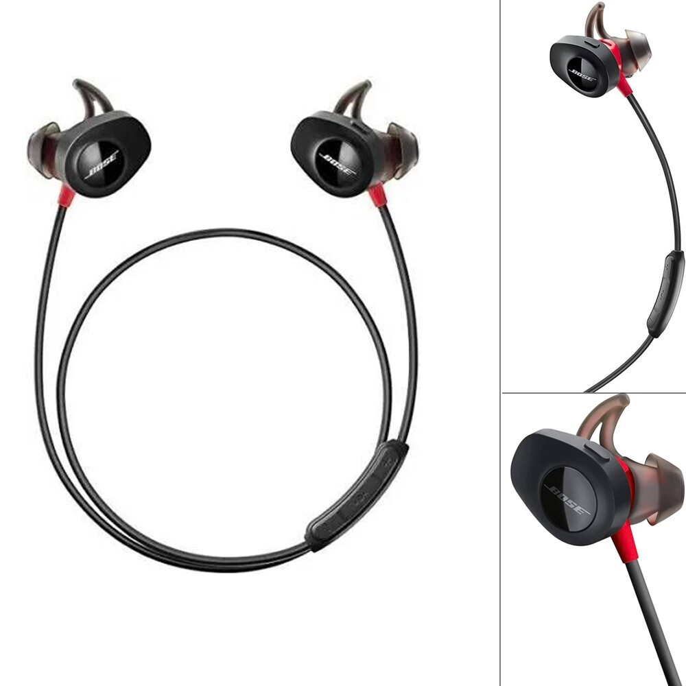 Bose SoundSport Pulse Heart Rate Monitor Wireless Bluetooth Headphones -Red #1