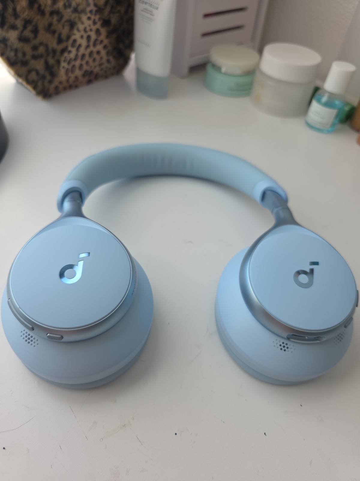 soundcore Space One Wireless Over-Ear Headphones – Sky Blue