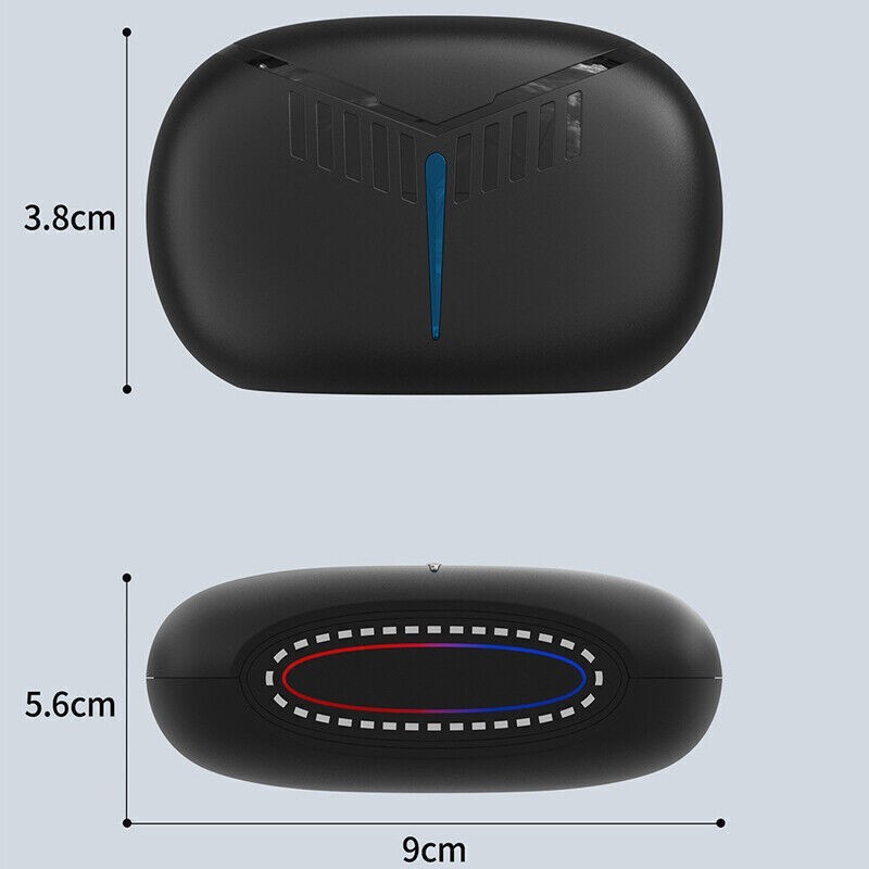 R400 TWS Bluetooth 5.3 Wireless Earphones Headset EarHooks Earbuds with Mic USA