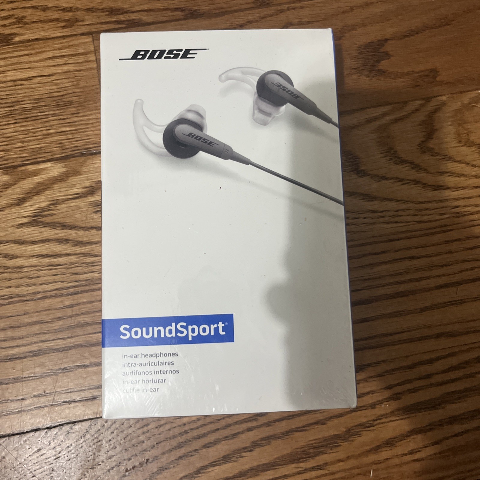 Bose Soundsport In Ear Wired Headphones – Charcoal