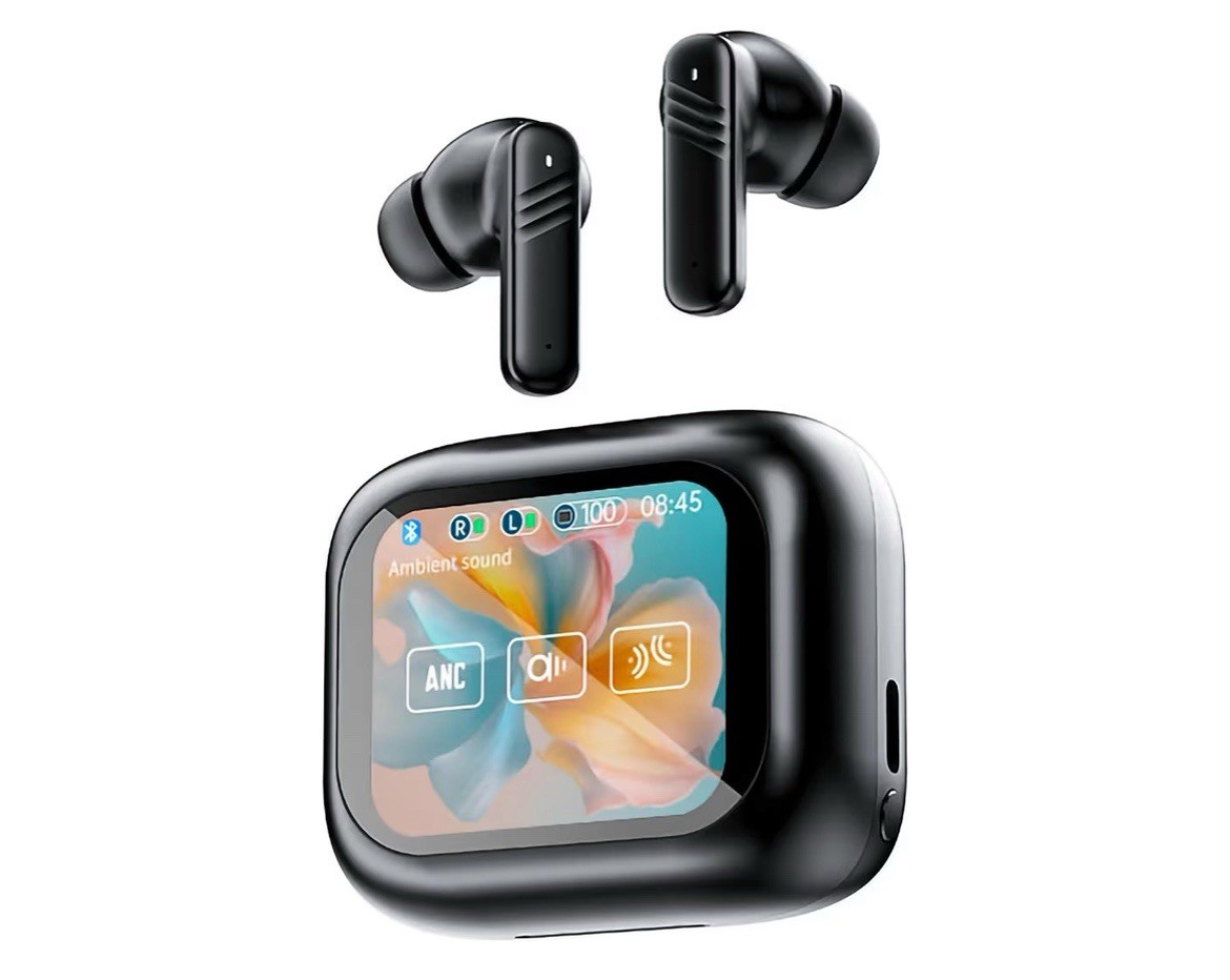 LX-10 Hybrid Active NoiseCancelling Wireless Earbuds BT5.4 Play Time 4-5 Hours