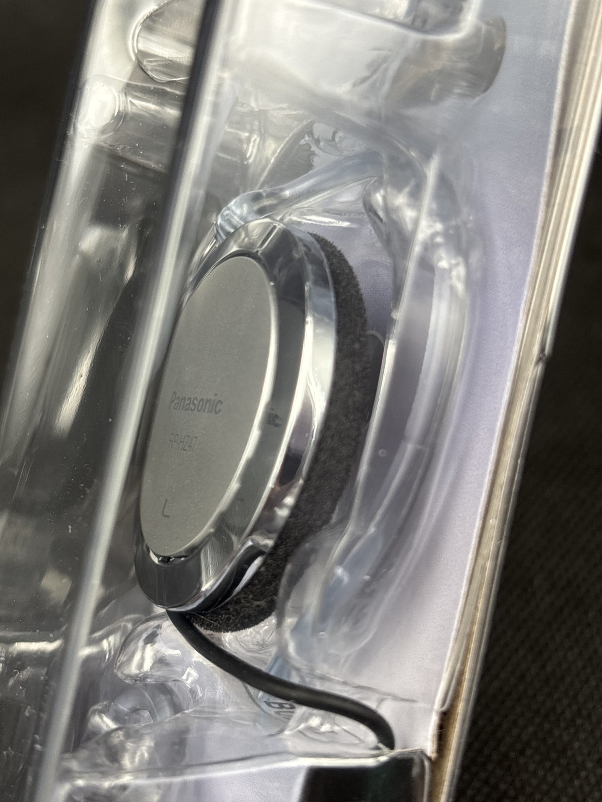 Panasonic Clip Earphone Headphone RP-HZ47 9.9mm Silver NEW