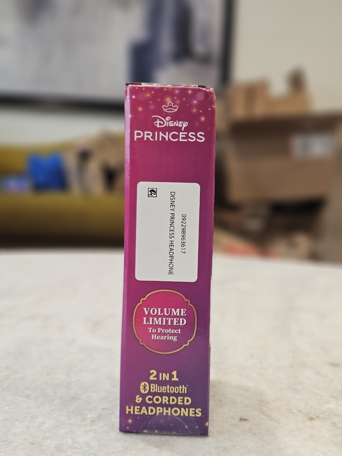 Disney Princess Headphones Bluetooth & Corded Kid Safe Volume Limiting New!