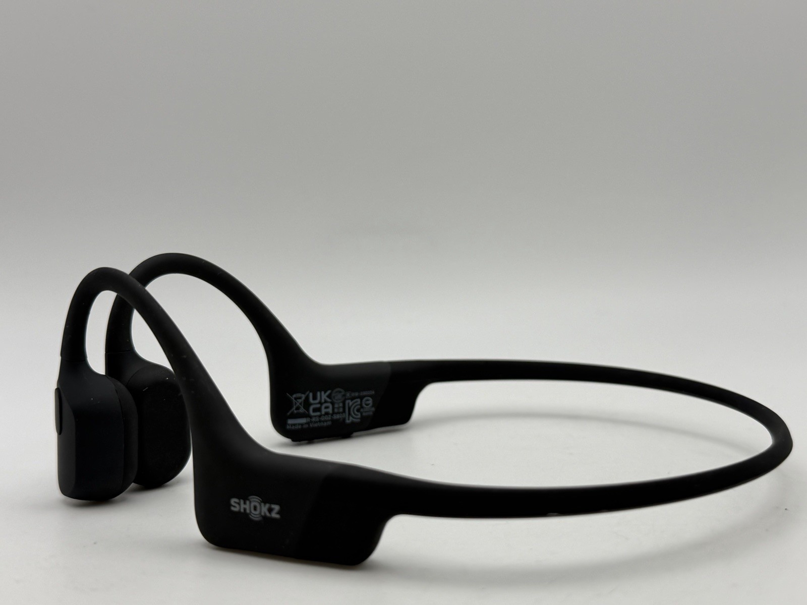 Shokz OpenRun Wireless Bone Conduction Headphones – Black (S803BK)