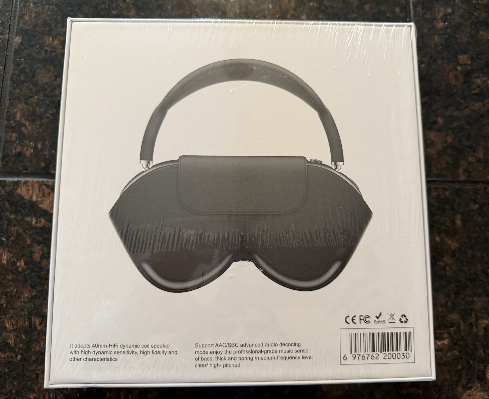 Unbranded ROHS Headphones Ear Cups With Case -Brand New!