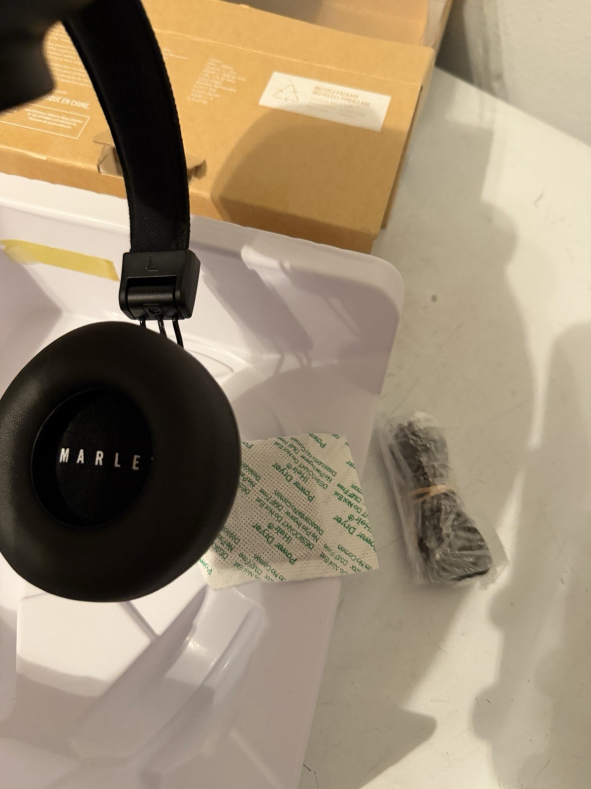 House of Marley Positive Vibration 2 On-Ear Wired Headphones Open Box