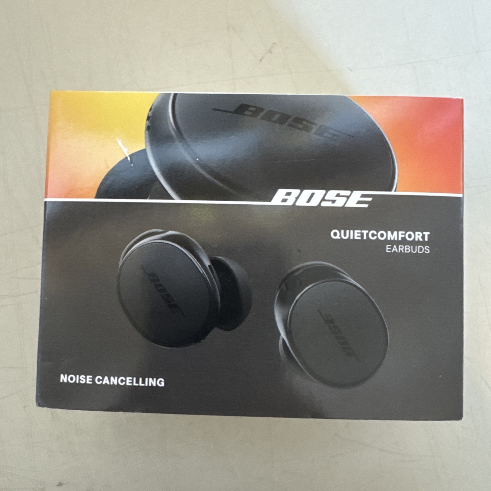 SEALED – Bose QuietComfort BLACK True Wireless Noise Cancelling In-Ear Earbuds