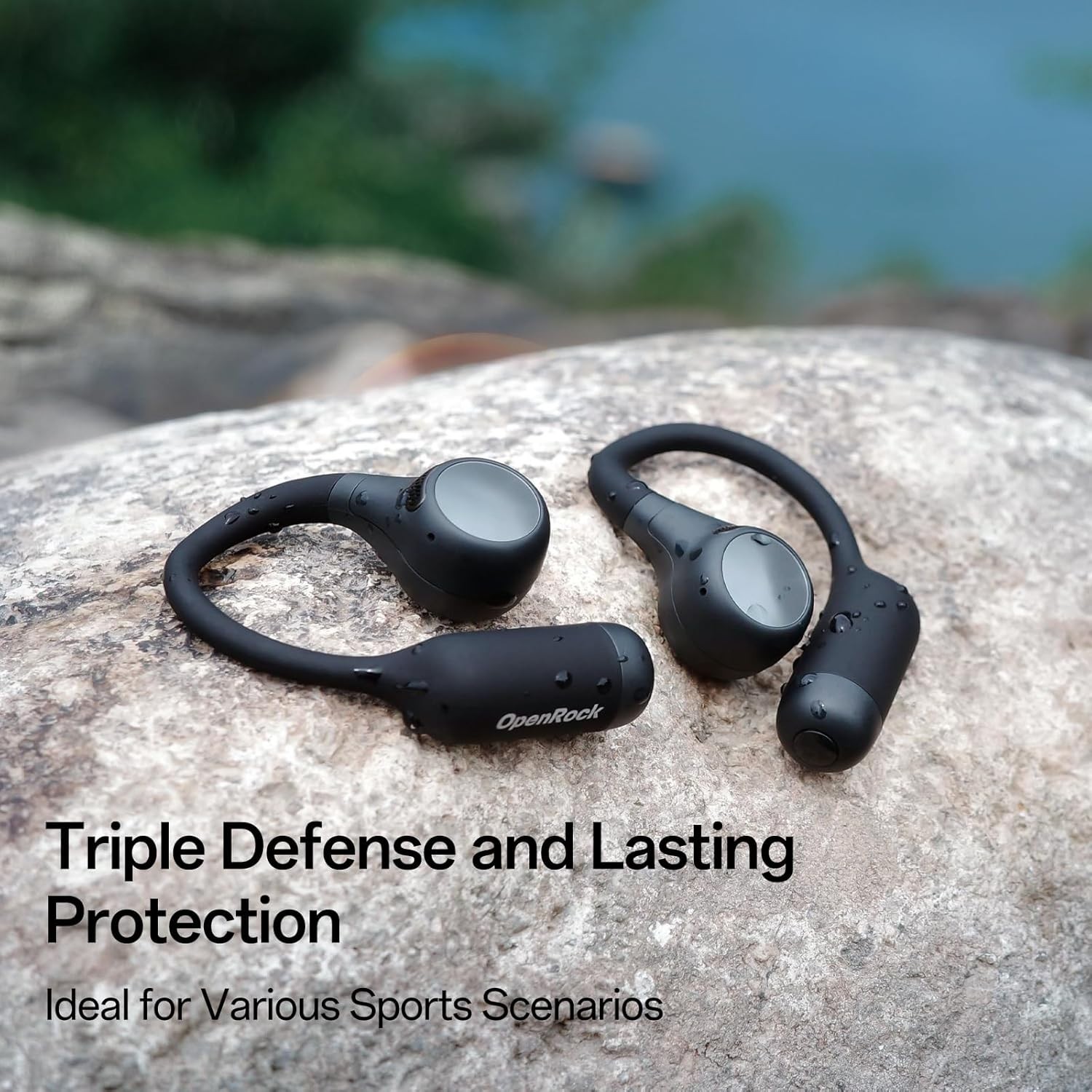 OpenRock S2 Open Ear Headphones 7G Ultra-Light Bluetooth 6.0 Hi-Res LDAC Audio