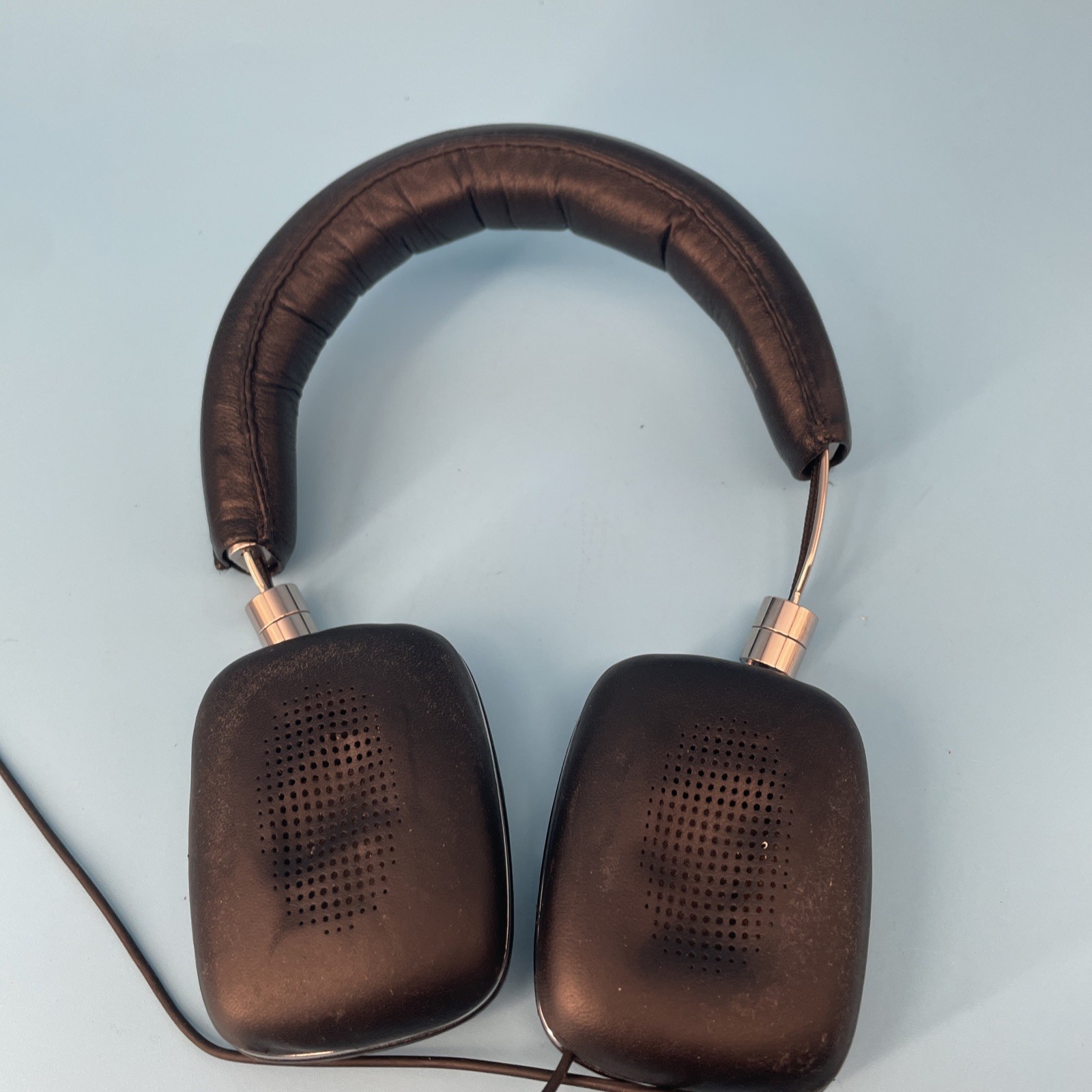 Bowers & Wilkins Black Silver On-Ear Headphones 3.5mm Headband