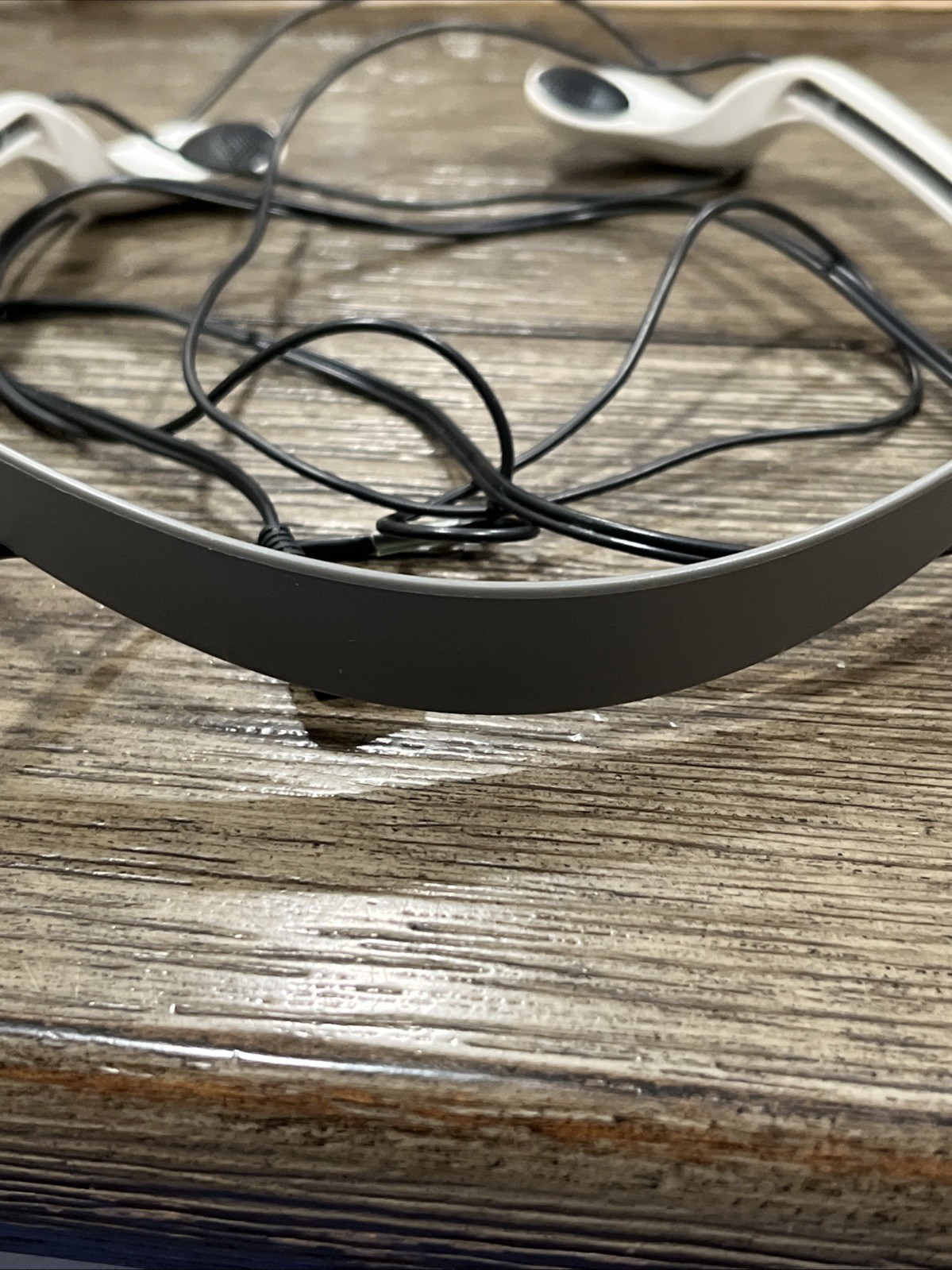Sony Walkman MDR-W014 Lightweight Headphones w/Headband. Gray/White. VERY GOOD